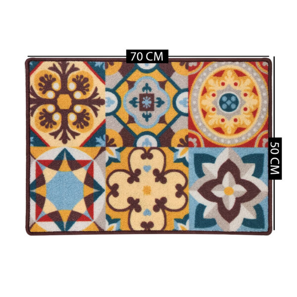 Home Beauty Kitchen Mat Set-Mandala Textile