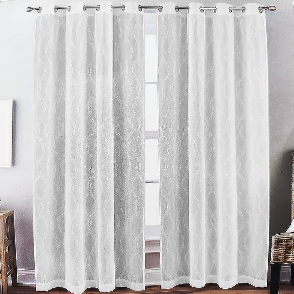 Poui Curtain Collection – Grace Fancy Voile 90″ - Solomon Yufe and ...