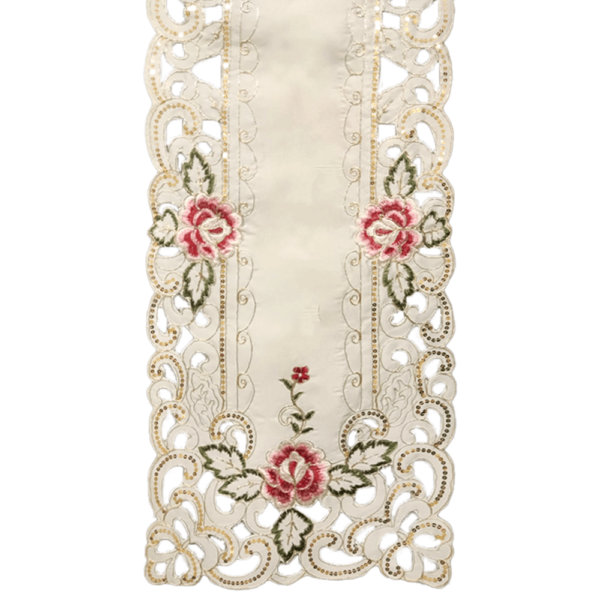 Home Trend Christmas Table Runner - Image 3