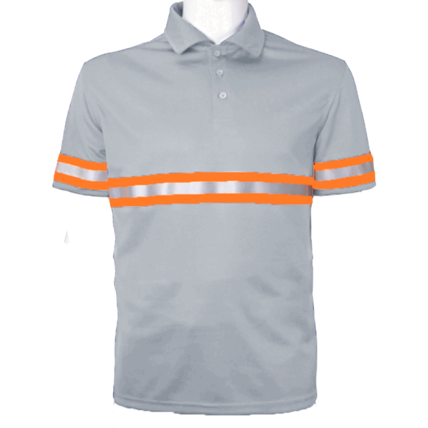 Men Drifit Polo with Reflective Tape - Image 5