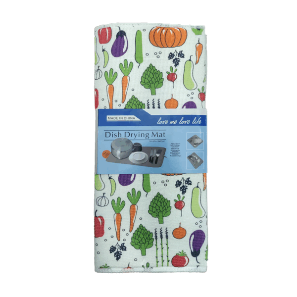 Dish Drying Mat-Printed - Image 2