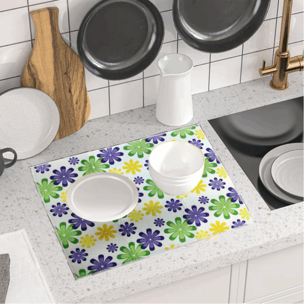 Dish Drying Mat-Printed