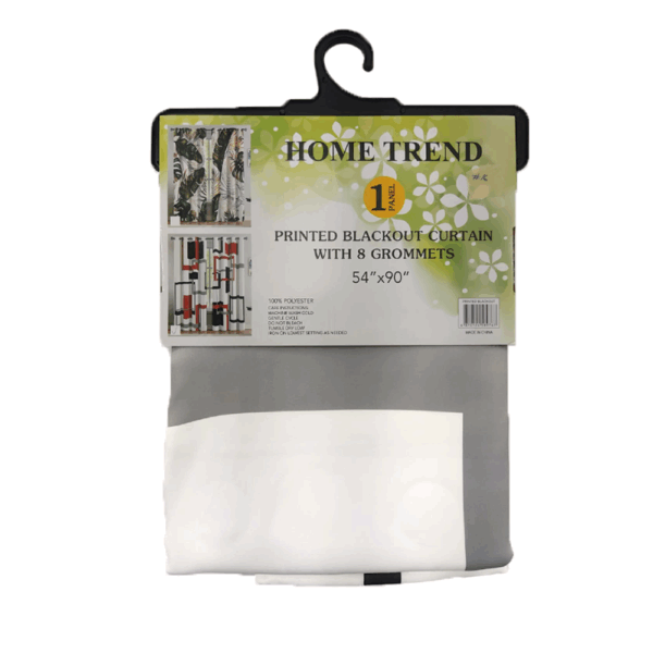 Home Trend Printed Blackout Curtain - Design #16 - Image 2