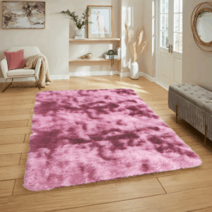 Shaggy Fleece Two Tone Rugs-140cm X 200cm