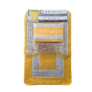 15pc Bathmat Set - Bridget
