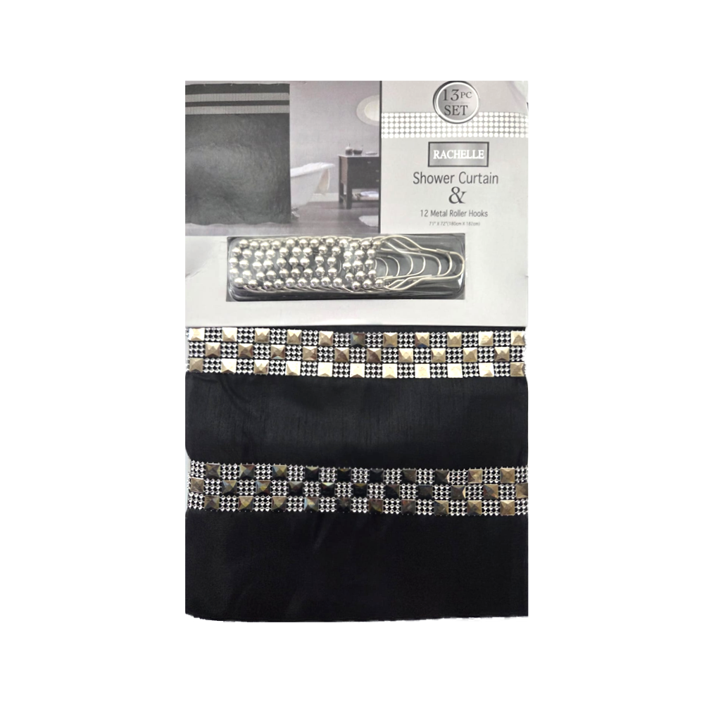 Rachelle 13pc Shower Curtain Set - Image 2
