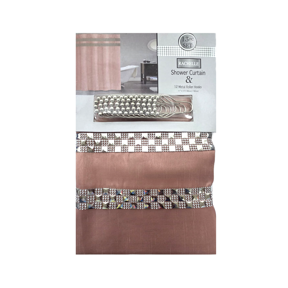 Rachelle 13pc Shower Curtain Set - Image 3
