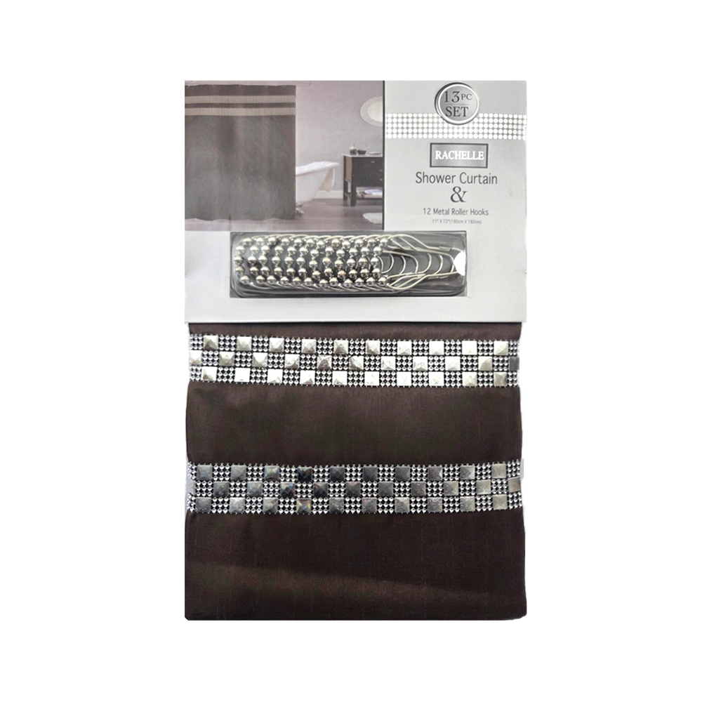 Rachelle 13pc Shower Curtain Set - Image 5