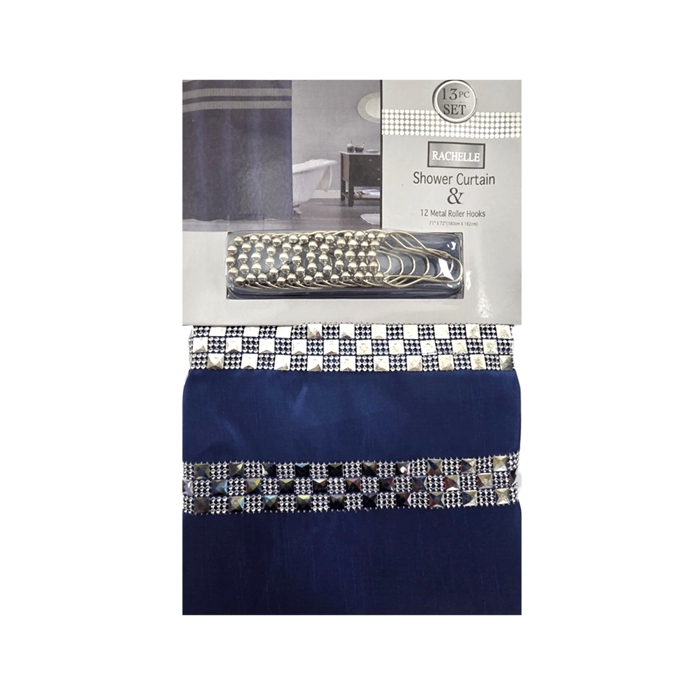 Rachelle 13pc Shower Curtain Set - Image 7