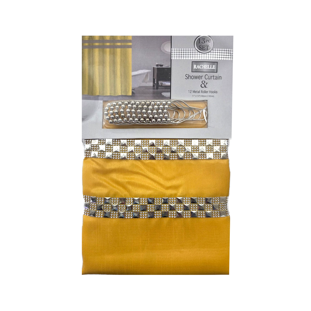 Rachelle 13pc Shower Curtain Set - Image 10