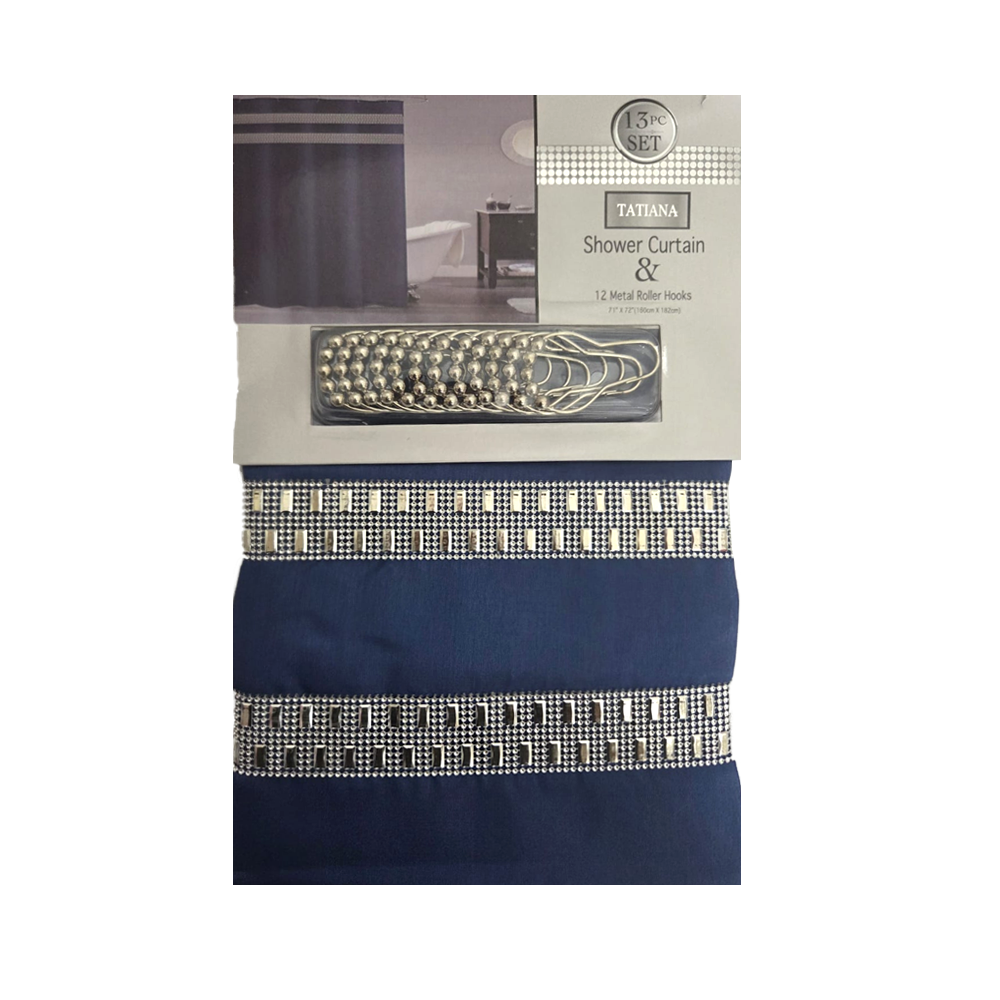 Tatiana 13pc Shower Curtain Set - Image 6