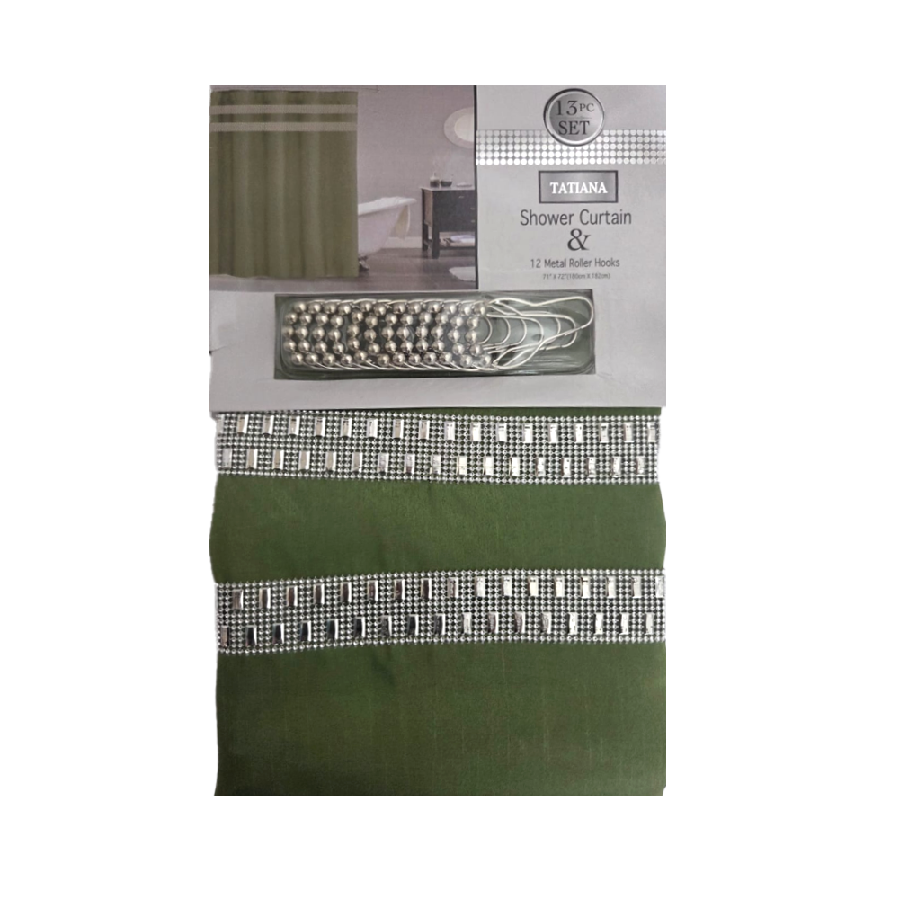 Tatiana 13pc Shower Curtain Set - Image 7