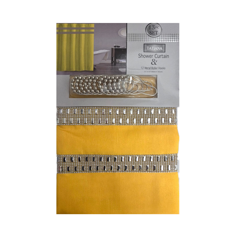 Tatiana 13pc Shower Curtain Set - Image 9