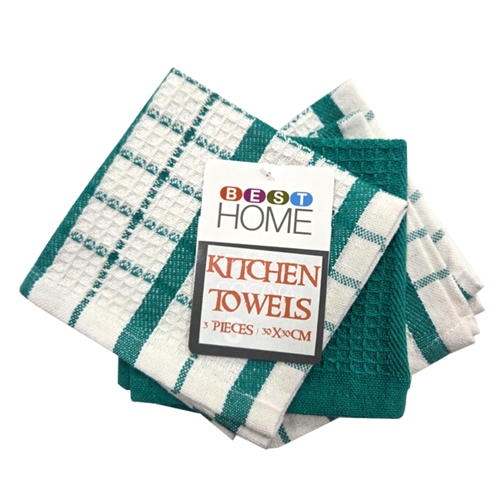 Best Home 3pc Dish Cloth - Image 5