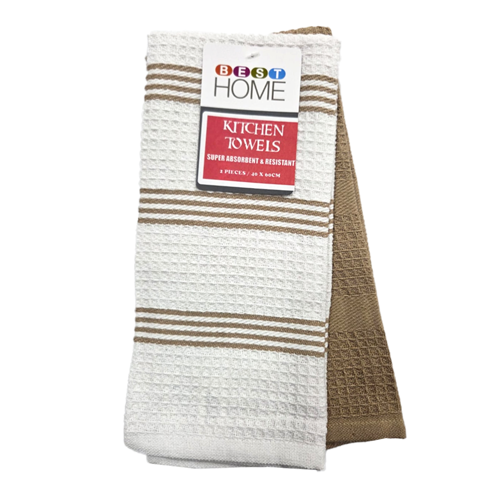 Best Home 2pc Kitchen Towel Set - Image 3